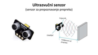 Ultrazvučni senzor
(senzor za prepoznavanje prepreka)
 