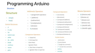 Training Mikrokontroler Basic dengan Arduino | PPTX