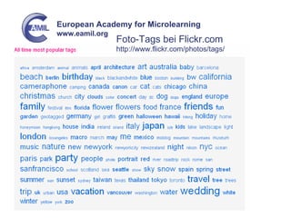 Foto-Tags bei Flickr.com http://www.flickr.com/photos/tags/ 
