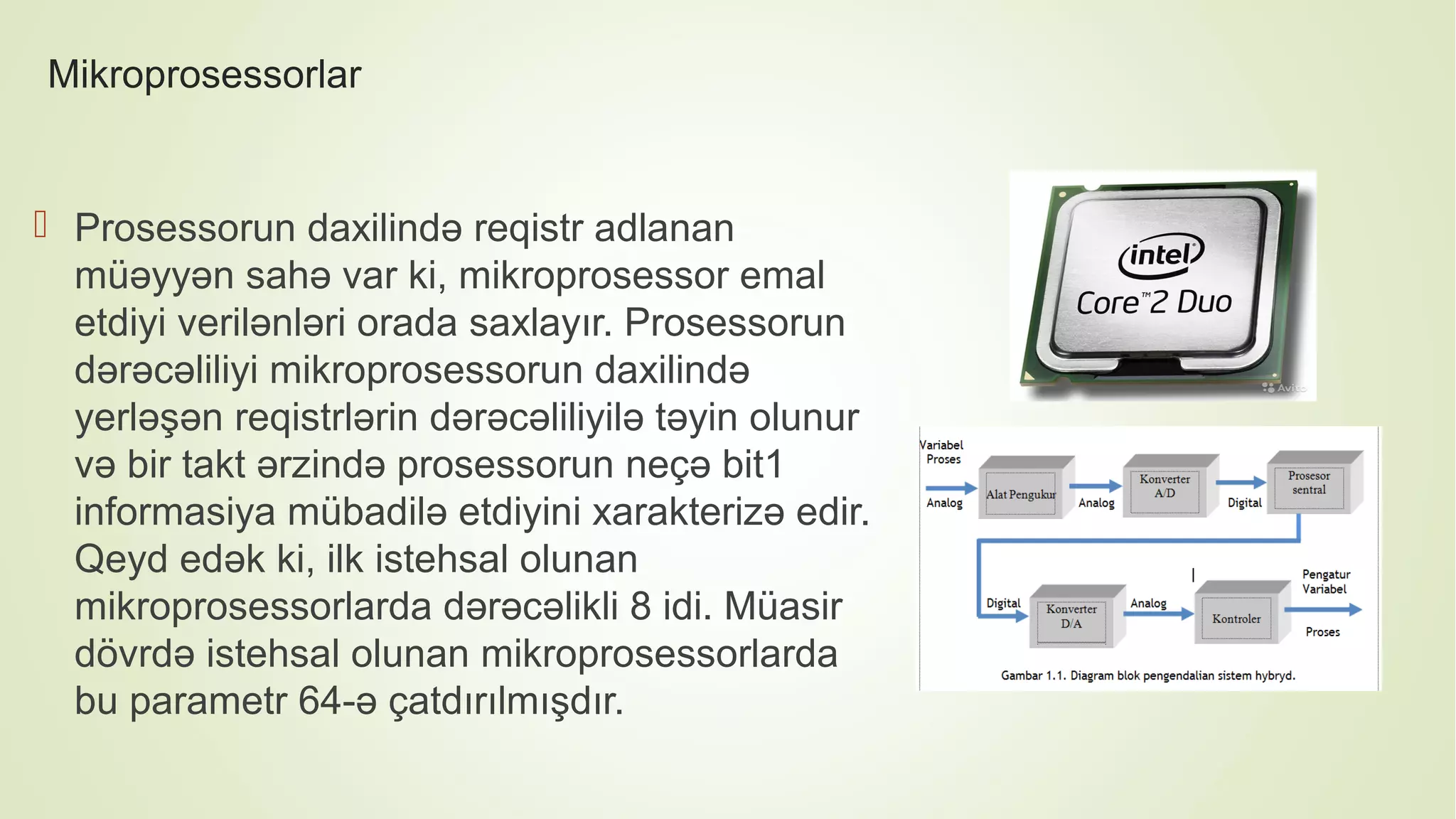 Mikroprosessorlar | PPT