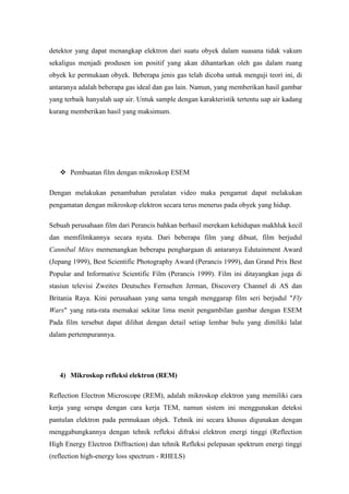 MIKROSKOP ELEKTRON | PDF