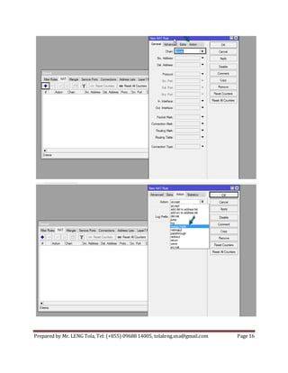 Prepared by Mr. LENG Tola, Tel: (+855) 09688 14005, tolaleng.sna@gmail.com Page 16
 