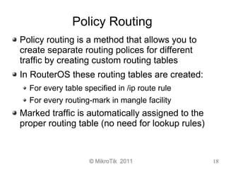Mikrotik load balansing | PDF