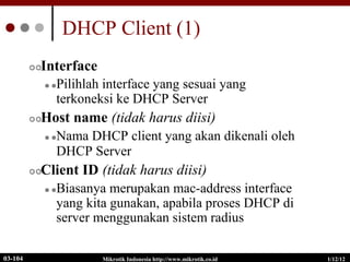 Mikrotik Router OS - Basic Configuration [Part-1] | PPT