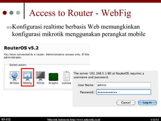 Mikrotik Router OS - Basic Configuration [Part-1] | PPT
