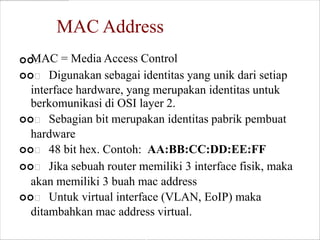 Mikrotik Router OS - Basic TCP/IP [Part-2] | PPTX