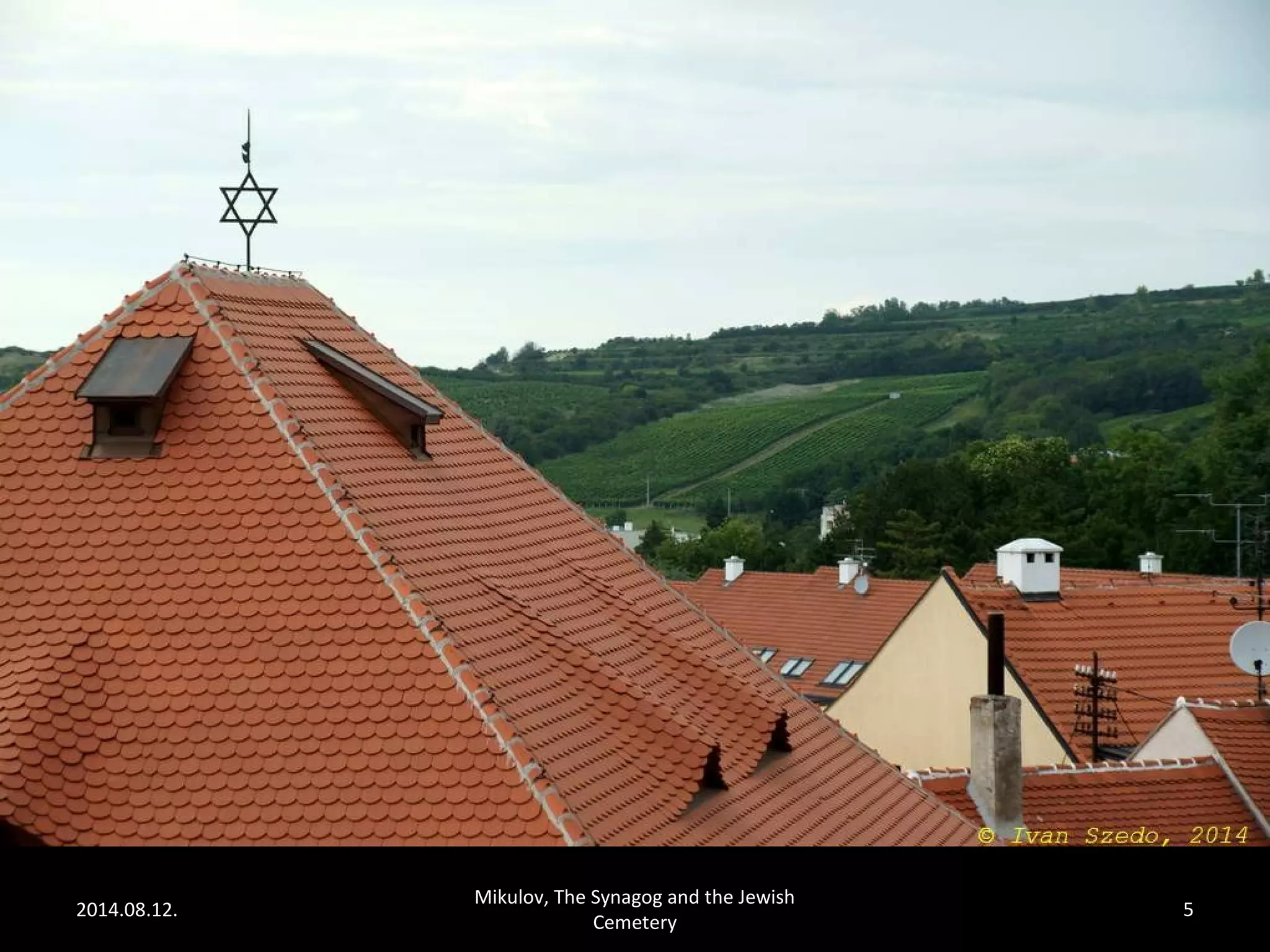 2014.08.12. 
Mikulov, The Synagog and the Jewish 
Cemetery 
5 
 
