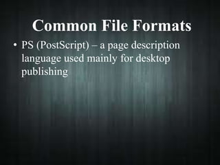 Ps Format Text and information media | PPTX
