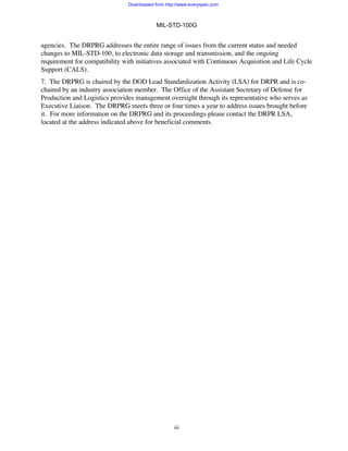 Mil std-100 g | PDF