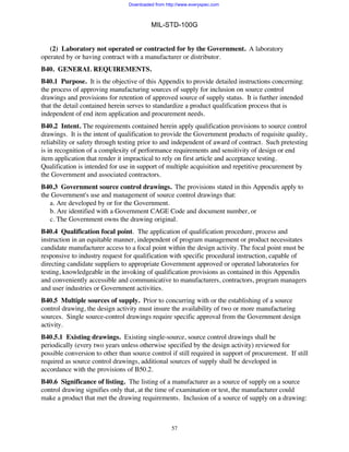 Mil std-100 g | PDF