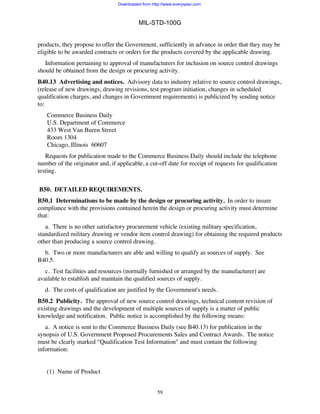 Mil std-100 g | PDF