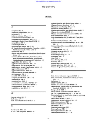 Mil std-100 g | PDF
