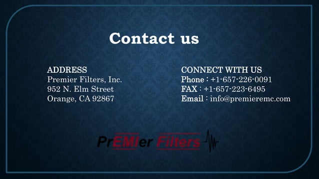 MIL STD 461 EMI Filters PPT mil-std-461-emi-filters-ppt