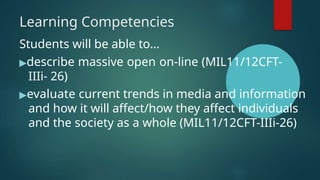 MIL 12 PPT LESSON 12.pptx FUTURE TRENDS IN MEDIA AND INFORMATION ...