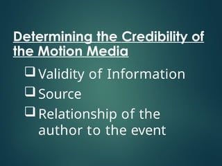 MIL 12 PPT LESSON 5 ACTIVITY.pptx MEDIA AND INFORMATION LITERACY | PPTX