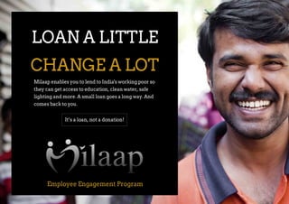 Corporate Engagement with Milaap