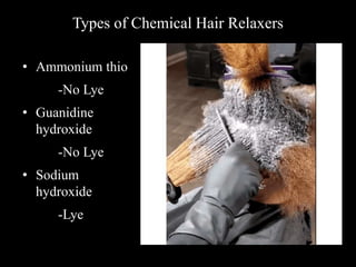 Relaxer Types Milady ch 20 Perms Relaxers | PPTX