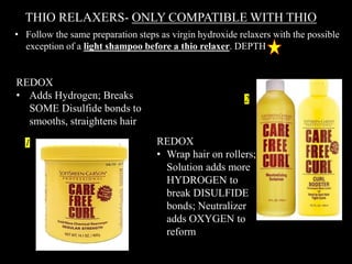 Relaxer Types Milady ch 20 Perms Relaxers | PPTX
