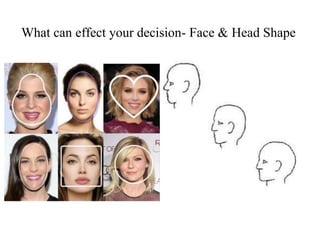 What can effect your decision- Face & Head Shape
 