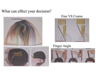 What can effect your decision?
Fine VS Coarse
Finger Angle
Growth Pattern
 