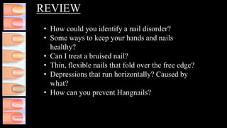 Milady nail disease &amp; disorder | PPTX