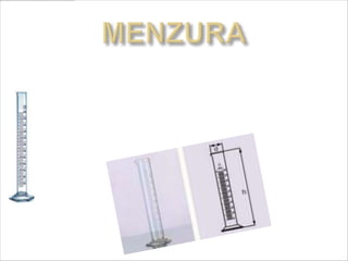 Pravi se od vise deminezija od stakla
  ili providne plastike.koristi se za
  precizno odmeravanje zapremine.
 