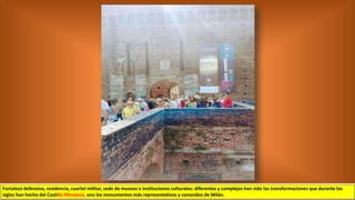 Fortaleza defensiva, residencia, cuartel militar, sede de museos e instituciones culturales: diferentes y complejas han sido las transformaciones que durante los
siglos han hecho del Castillo Sforzesco, uno los monumentos más representativos y conocidos de Milán.
 