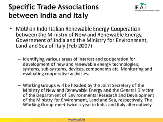 Indian Power HierarchyGoIMinistry of PowerStateMinistry of New & Ren EnergyCentral Electricity AuthoritySNACERECwww.eai.in