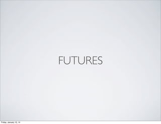 FUTURES

Friday, January 10, 14

 