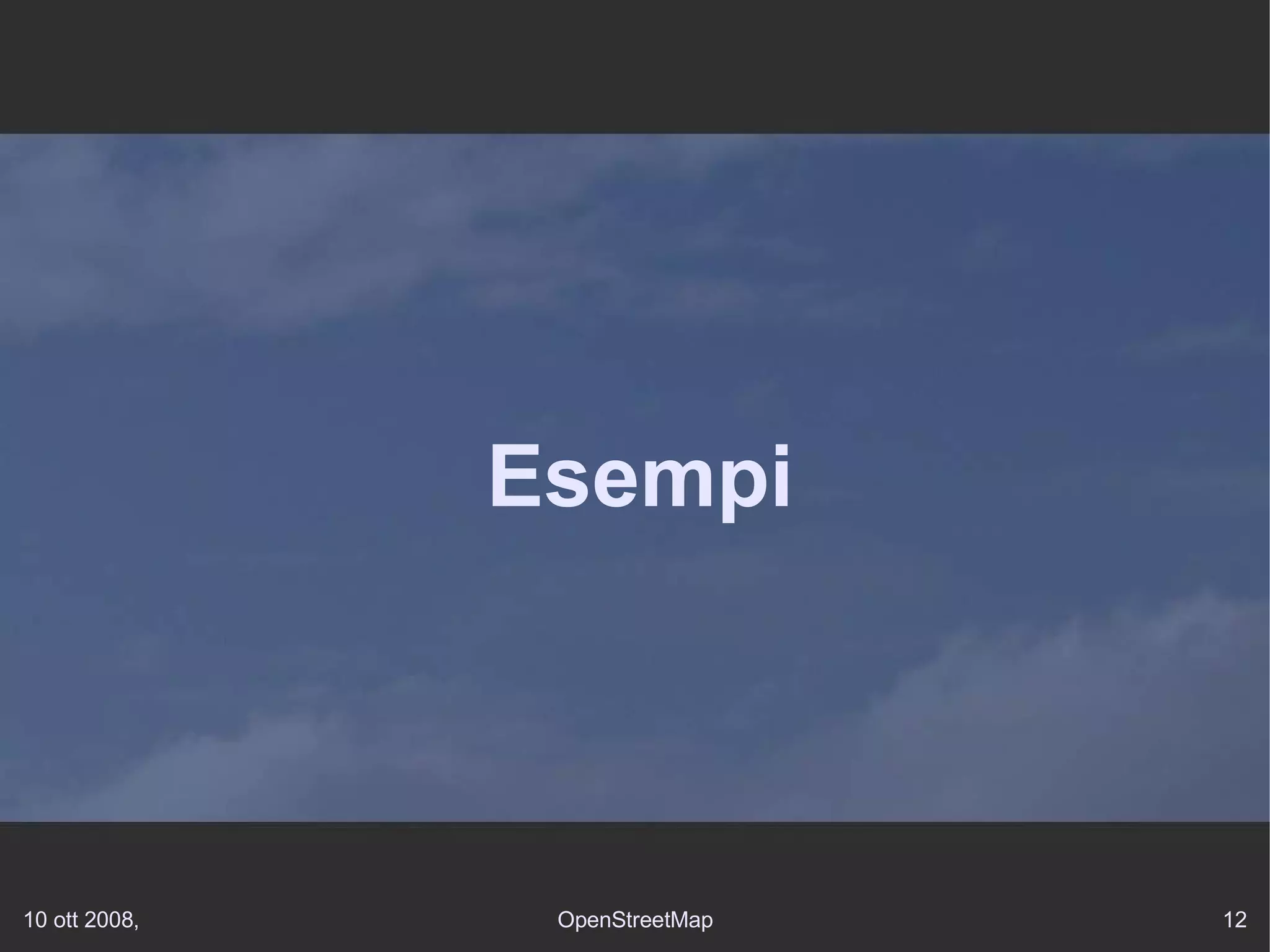 Esempi 