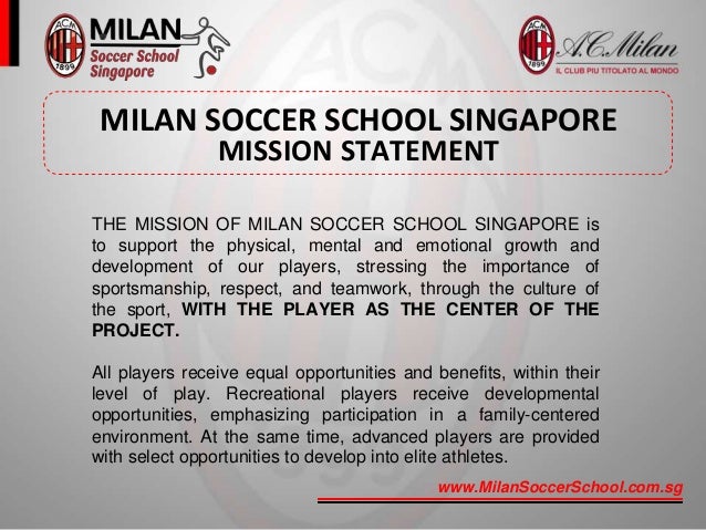 Milan Soccer School Singapore June 2014