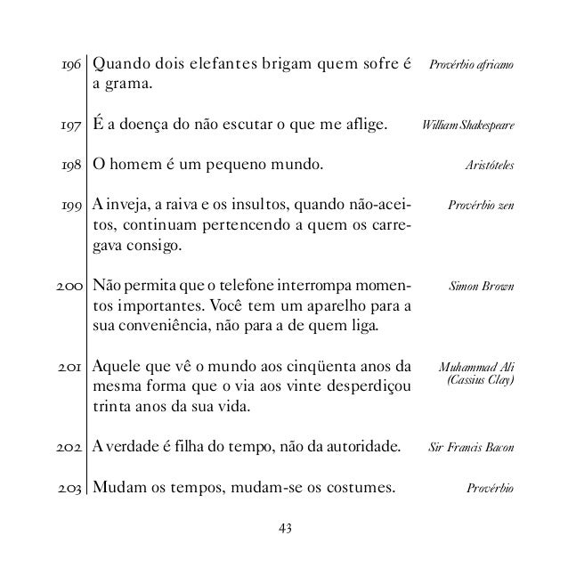 Mil beijos em frases