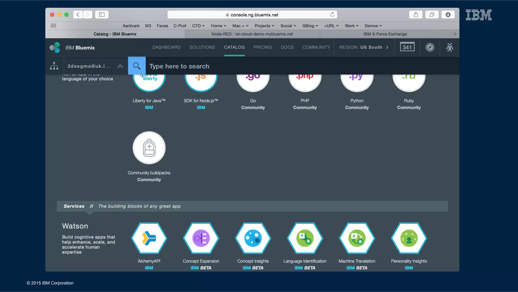 © 2015 IBM Corporation
 