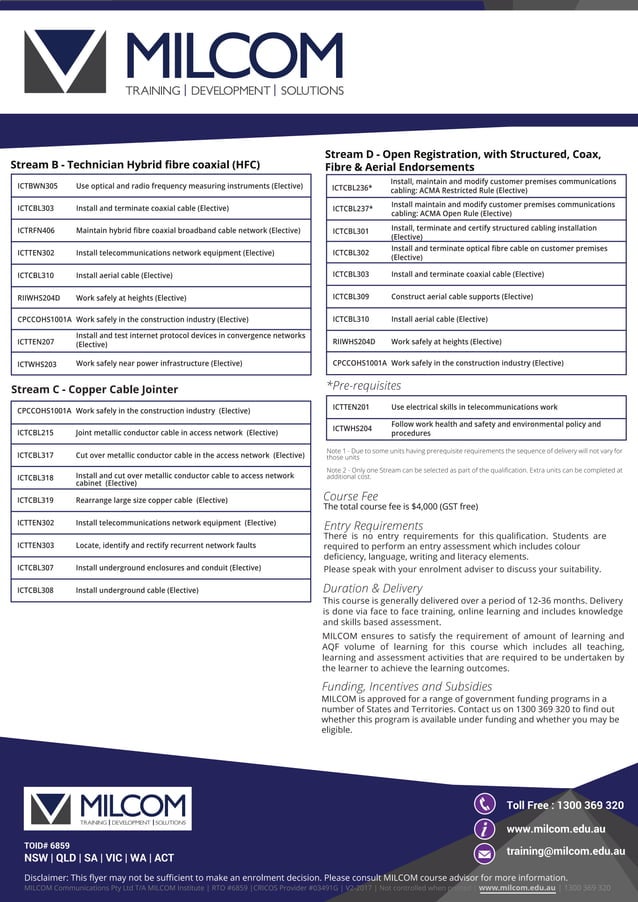 ict30415 certificate iii in network build and operate.v2.2 new PDF