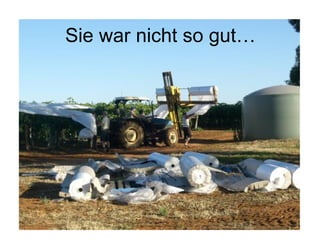 Sie war nicht so gut… 