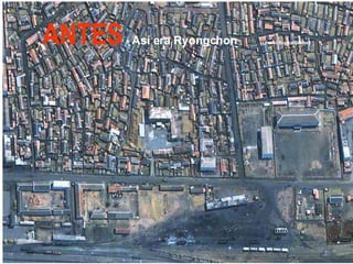 ANTES   Así era Ryongchon  (Foto: DigitalGlobe)‏ 