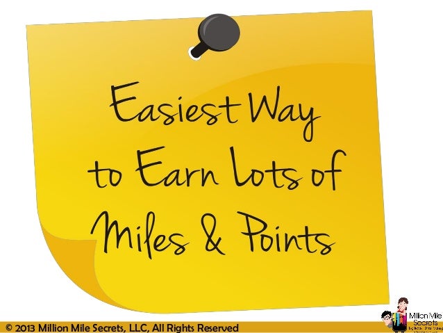 million miles secrets
