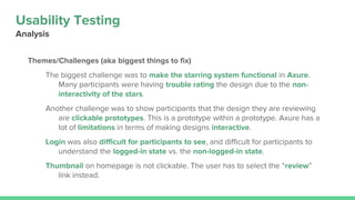 Milestone 6 Pptx Usability Testing Final Prototype Pptx