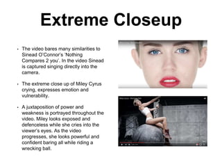 Miley cyrus wrecking ball | PPTX