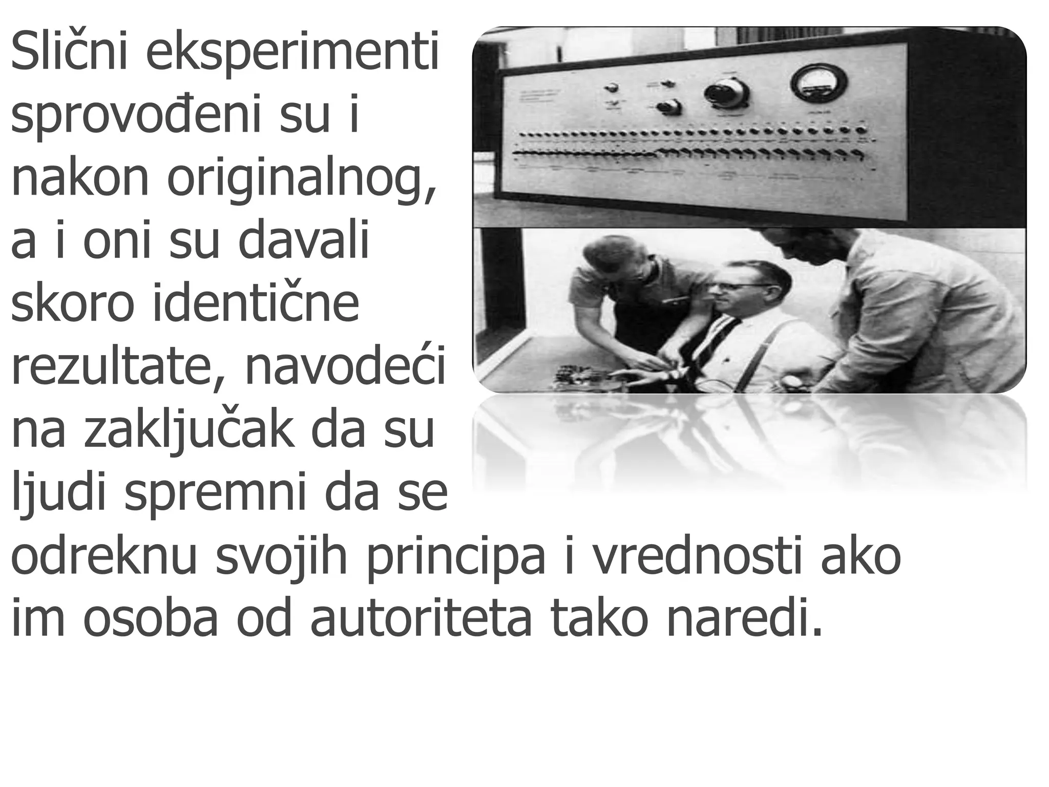 Milgramov Eksperiment PPT milgramov-eksperiment-ppt
