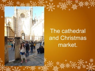 The cathedral
and Christmas
market.
 