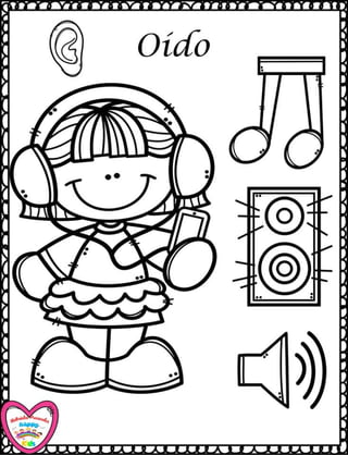Mi Libro de los 5 Sentidos recopilado por Materiales Educativos ...
