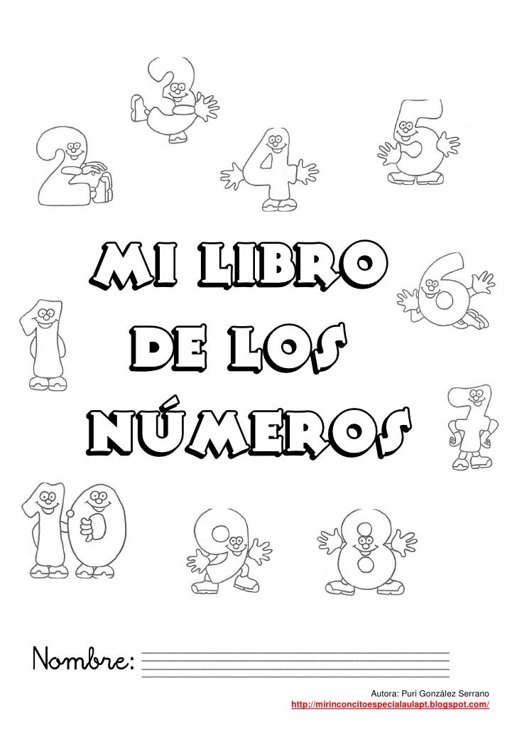 Mi Libro De Numeros Del 1 Al 100