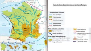 Potentialités et contraintes du territoire français
 