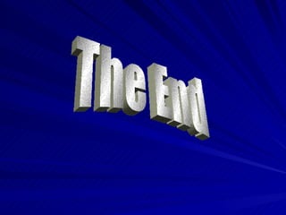 The End 