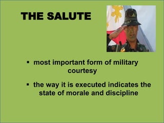 MILITARY-COURTESY-DISCIPLINE (ROTC UNIT) | PDF