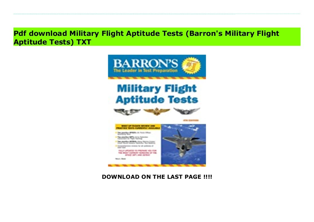military-flight-aptitude-tests-barrons-military-flight-aptitude-tests