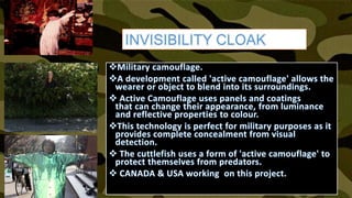 Military Applications of Nanotechnology | PPTX