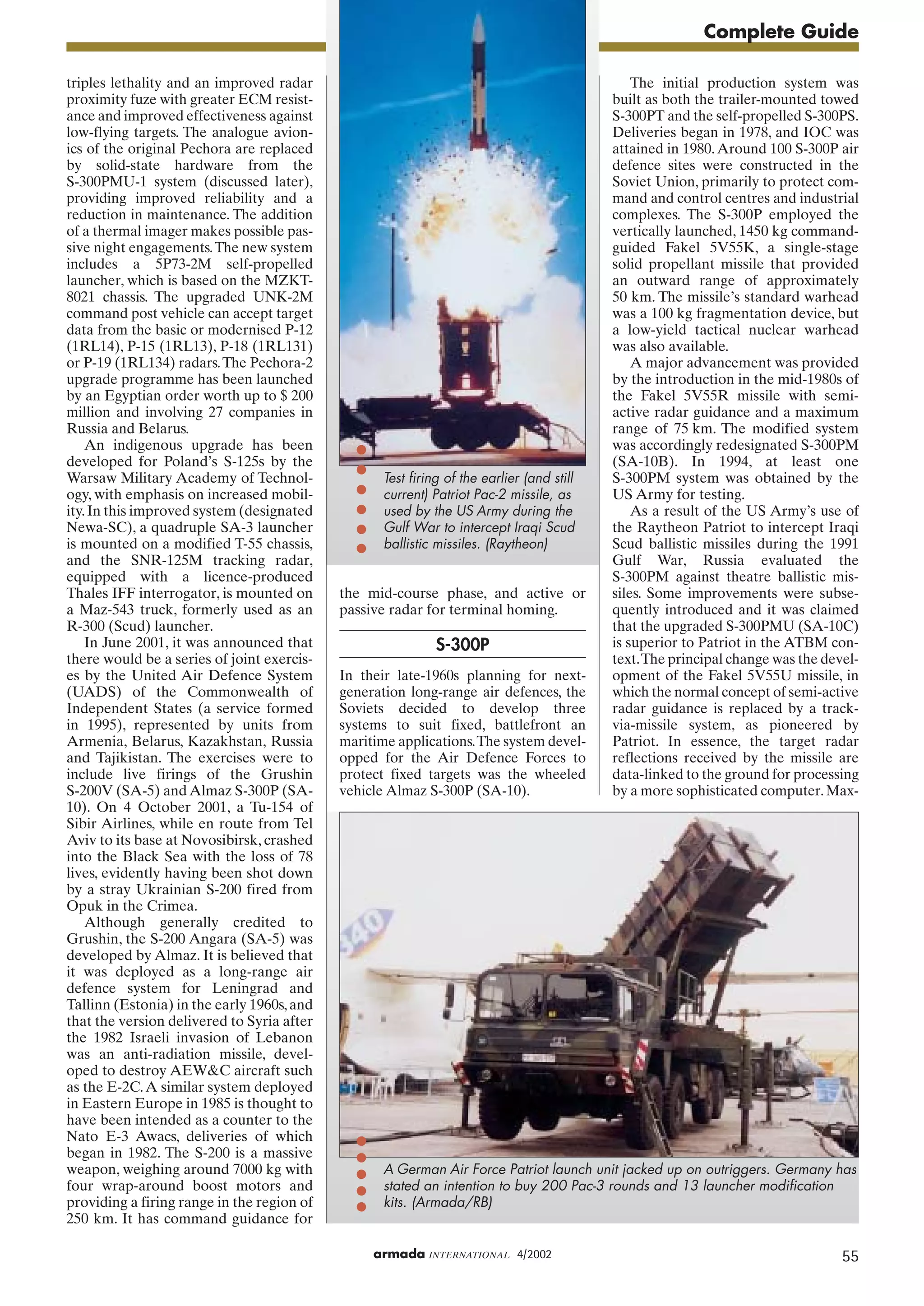 [Military] [article] [armada international] land based air defence | PDF