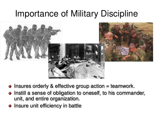 Essay on military discipline you ahead